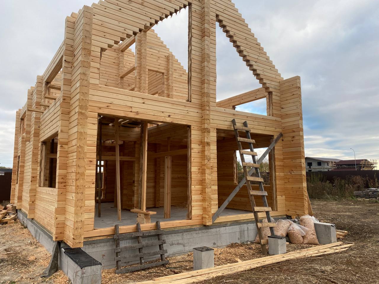 Дом из бруса